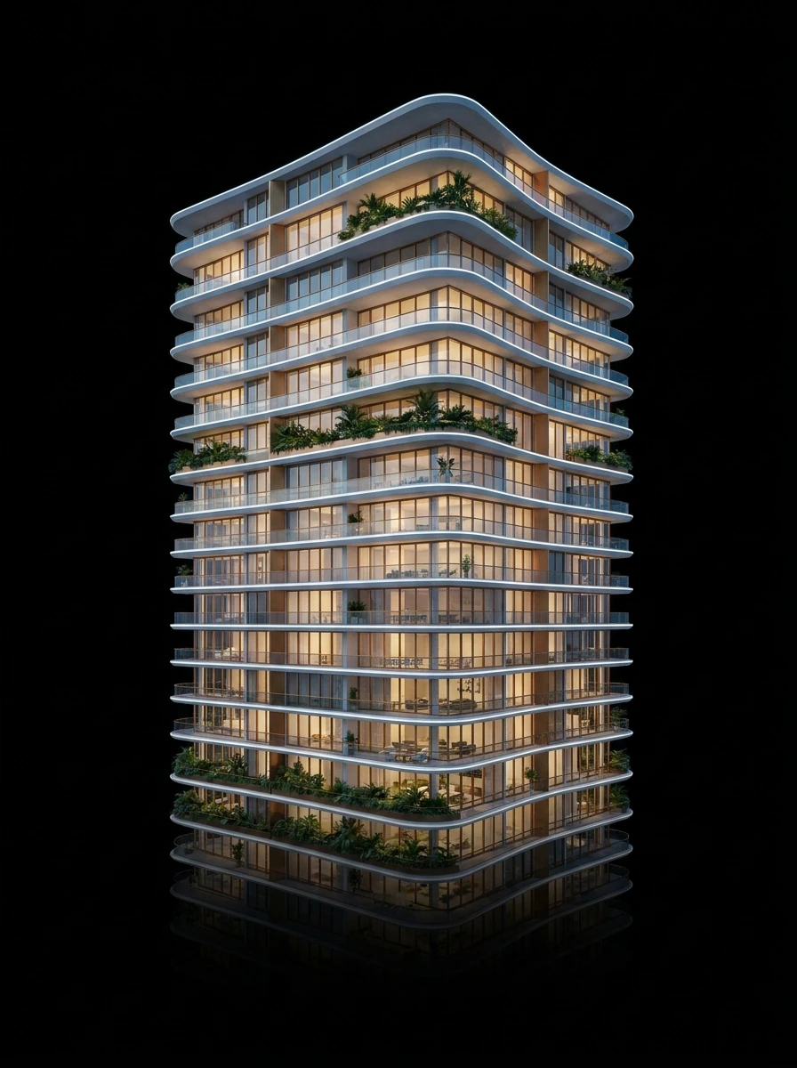 Torre residencial de La Dolce Casa en Asunción