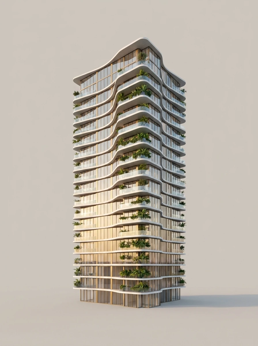 Torre residencial de lujo en Asunción