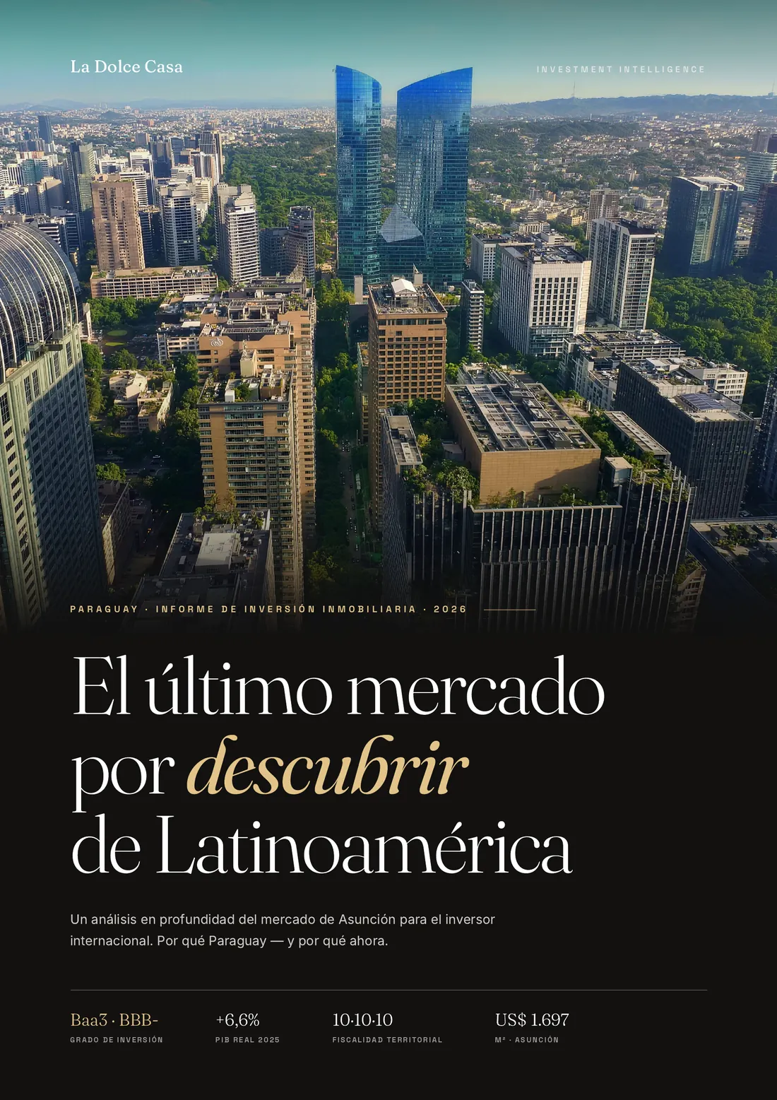 Portada del Manual de Inversión Inmobiliaria en Paraguay 2026